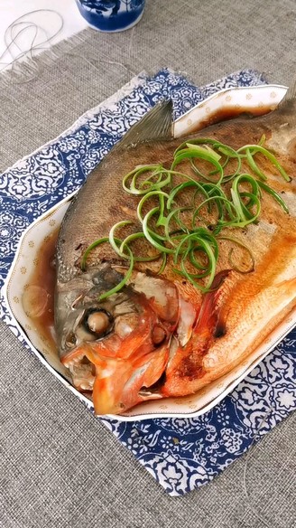 Steamed Red Grouper