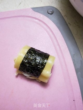 Seaweed Pork Floss Roll recipe