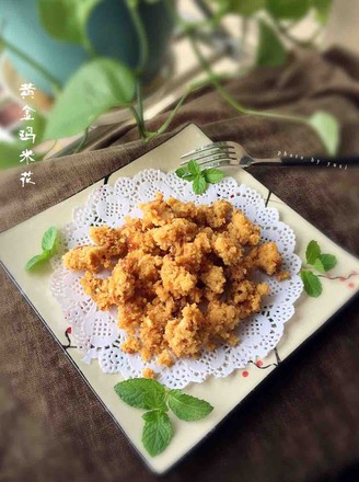 Golden Chicken Rice Flower recipe