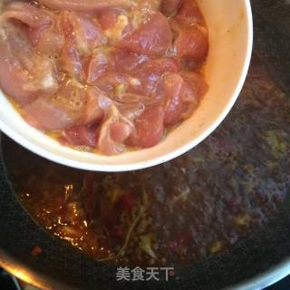 Poached Bean Skin Pork Slices recipe