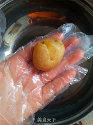 Pan-fried Baby Potatoes recipe