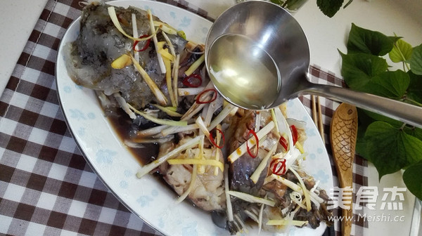 Steamed Sea Cucumber Fish recipe