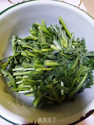 Vegetarian Fried Chrysanthemum recipe