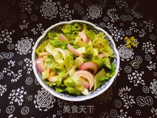 Onion Mixed Lettuce recipe