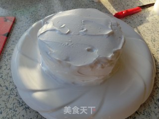 Birthday Cream Cake recipe