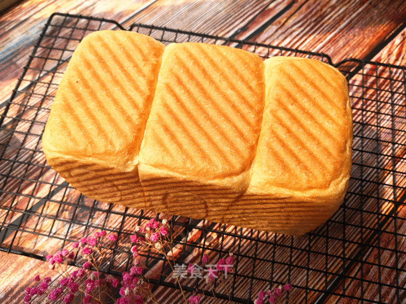 100% Medium Type Hokkaido Toast recipe