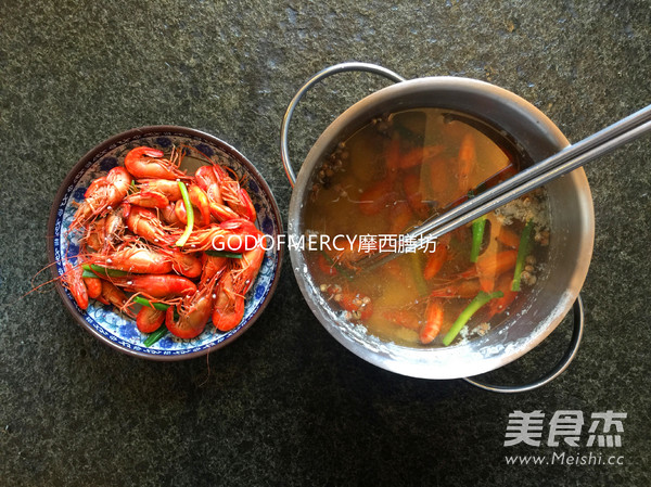 Q-flavored Tender Brine Shrimp recipe