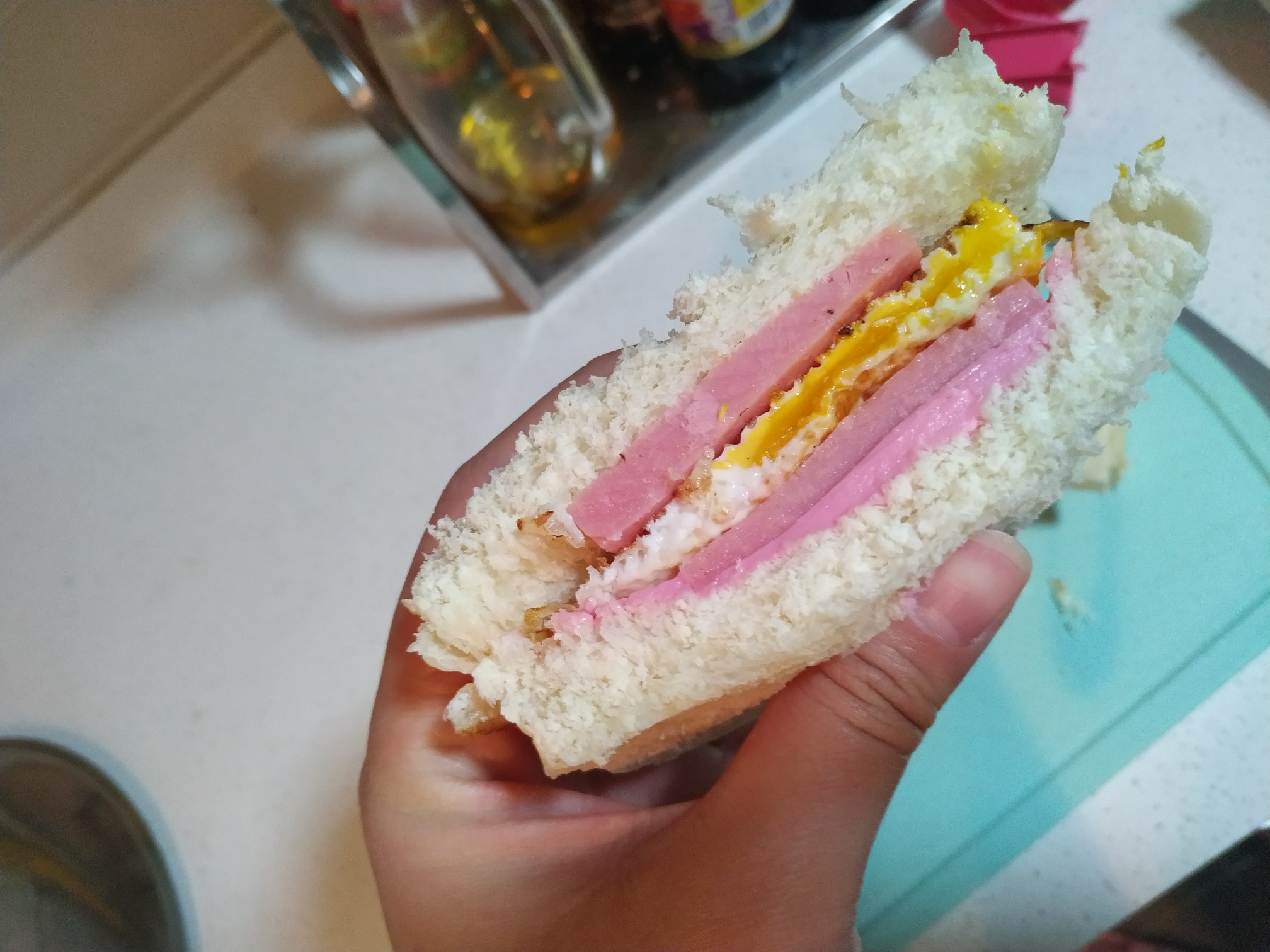 Quick Breakfast Sandwich recipe