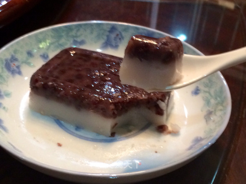 Coconut Red Bean Cake recipe