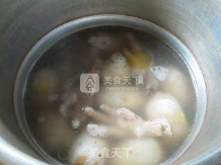 Chicken Feet and Taro Soup recipe