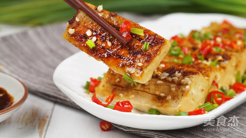 Baked Tofu in A Microwave Oven! recipe