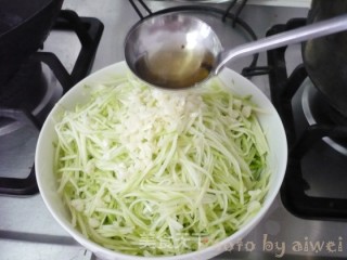 Mustard-flavored Gourd Shreds recipe