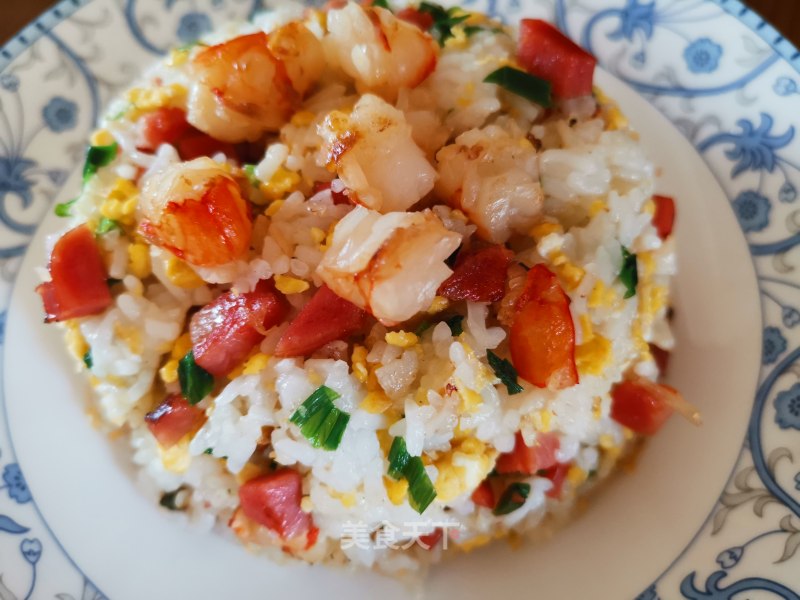 Fried Rice with Shrimp and Egg recipe