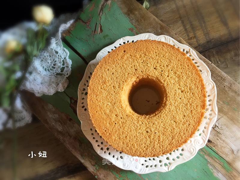 Sea Salt Caramel Chiffon Cake recipe