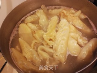 Fish Maw and Yam Chicken Feet Soup recipe