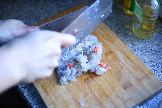 Crab Noodles and Shrimp Balls recipe
