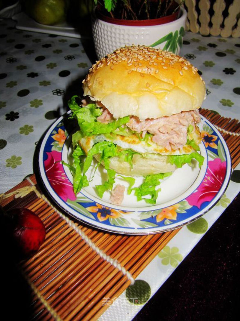 Tuna Burger recipe