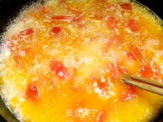 Tomato and Egg Pimple Soup~ recipe