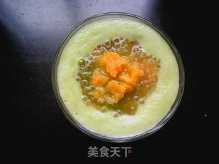 Sweet Melon Sweet Potato Sago recipe