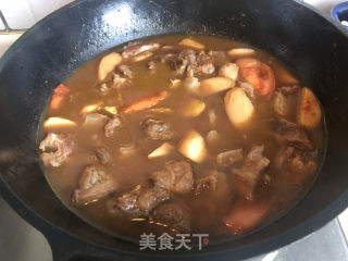 Braised Beef with King Pleurotus Mushroom recipe