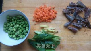 Braised Rice with Shrimp Brain Oil recipe