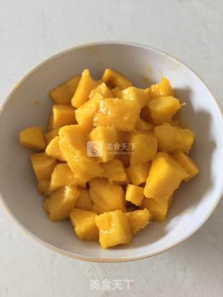 Mango Coconut Milk Sago recipe