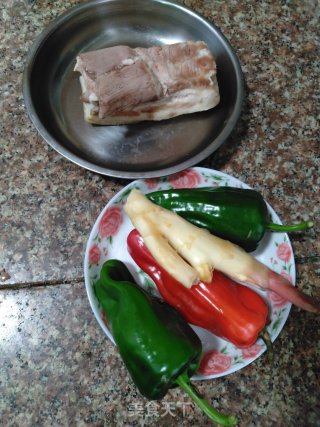 Double Pepper Twice Cooked Pork recipe