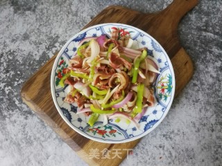 Lamb Crispy Bones Mixed with Onion recipe