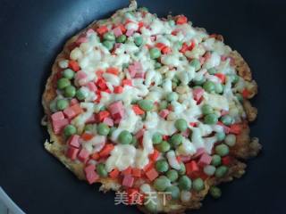 Rice Egg Crust Pizza recipe