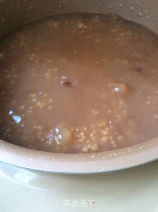 Red Bean Millet Congee recipe