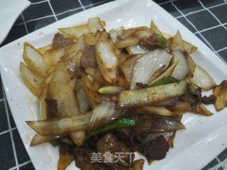 Fried Pork with Onion recipe