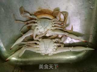 Fried Crab with Onion recipe