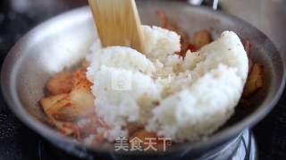 5 Minutes Korean Kimchi Fried Rice recipe