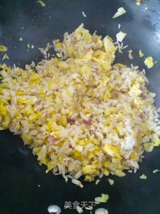 Fried Rice with Mixed Vegetables and Eggs recipe