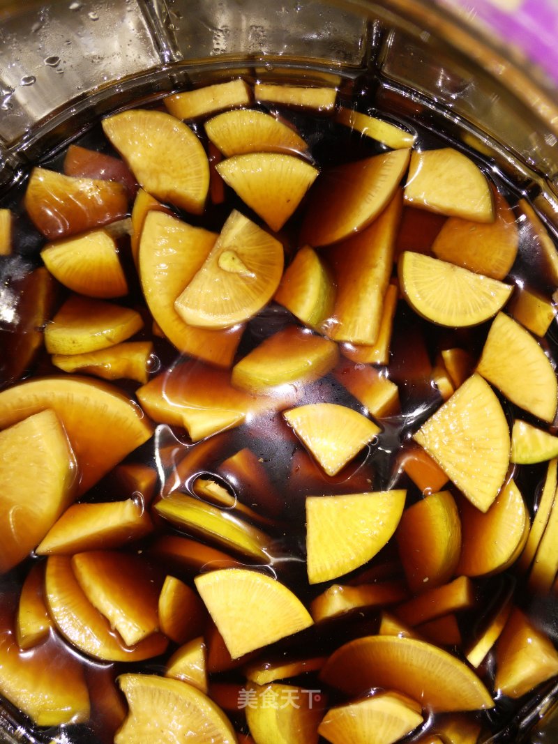 Sweet and Sour Radish recipe