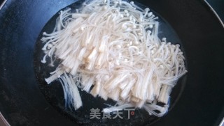 Fungus Enoki Mushroom with Cold Dressing recipe