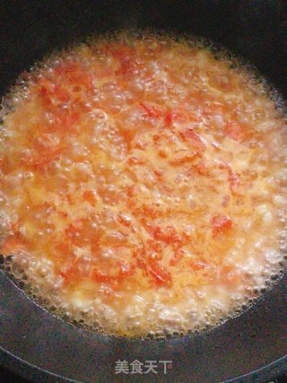 Tomato Shrimp Lump Soup recipe