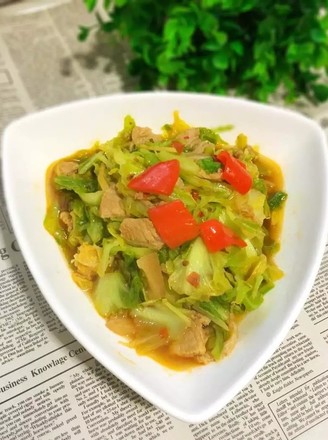 Cabbage Stewed Twice-cooked Pork