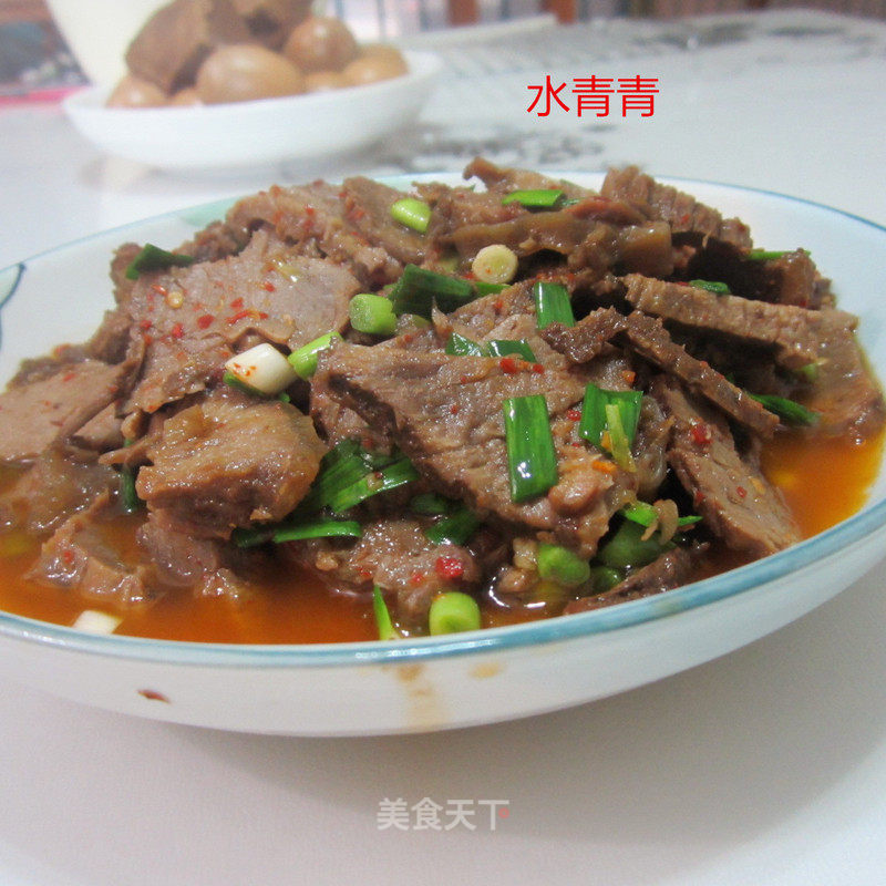 Garlic Braised Beef Slices recipe