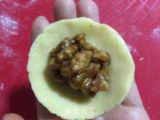 #四session Baking Contest and It's Love to Eat Festival#cream Caramel Walnut Crisp recipe