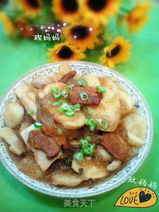 Stewed Noodles with Taro recipe