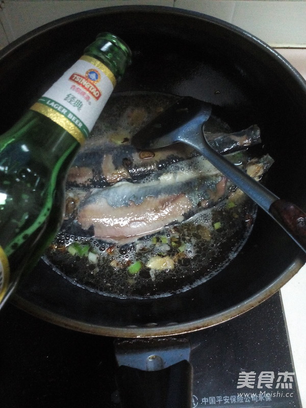 Beer Grilled Herring recipe