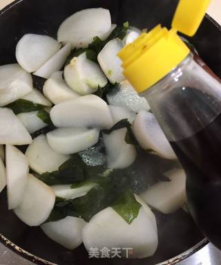 Braised Kelp with Radish recipe