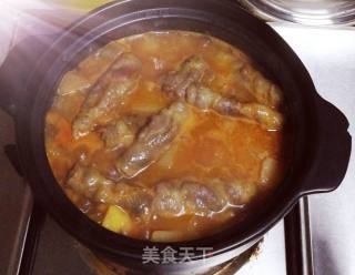 Beef Stew with Tomato Sauce and Radish recipe