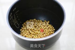 Soybeans with Mushroom and Black Bean Sauce recipe