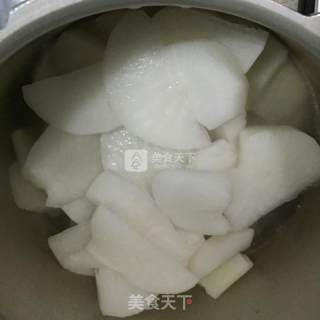 Radish Pork Ribs Soup recipe