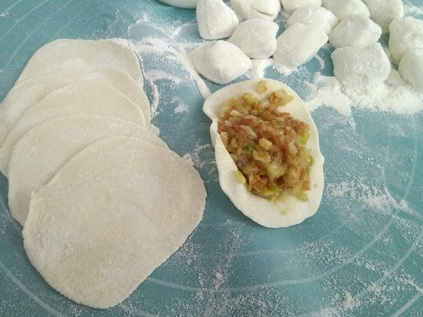 Pork and Cabbage Dumplings recipe