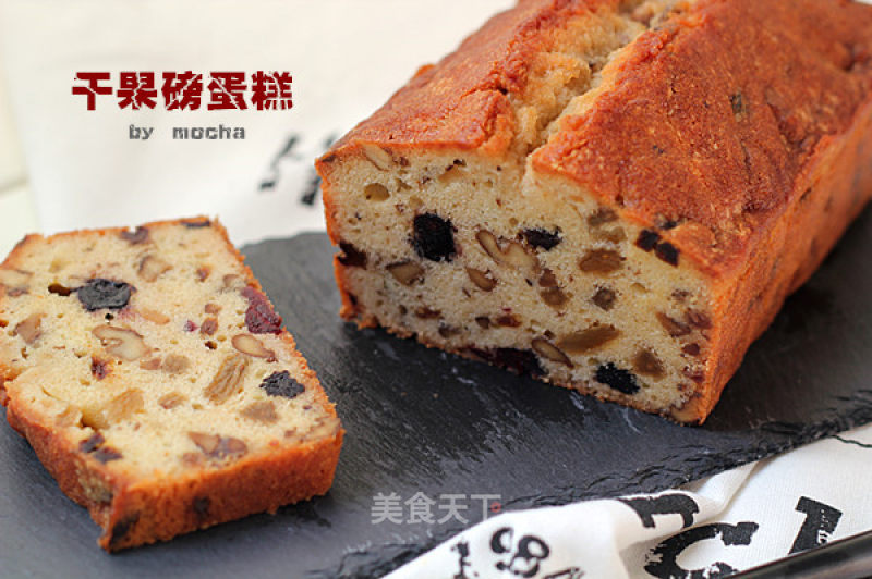 Mr. Xiaojima’s [dried Fruit Pound Cake] recipe