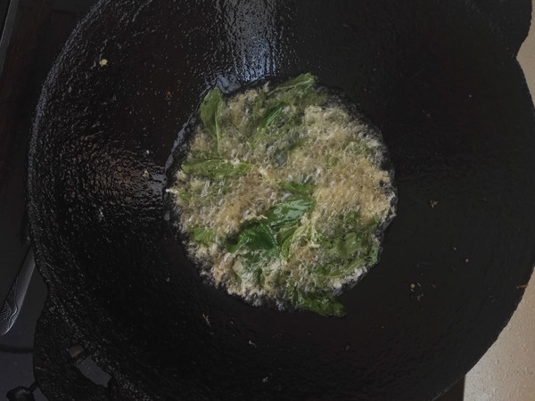 Fried Mint Leaves recipe