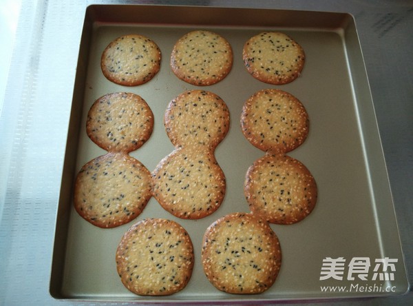 Chinese New Year Biscuits. Sesame Crisp recipe